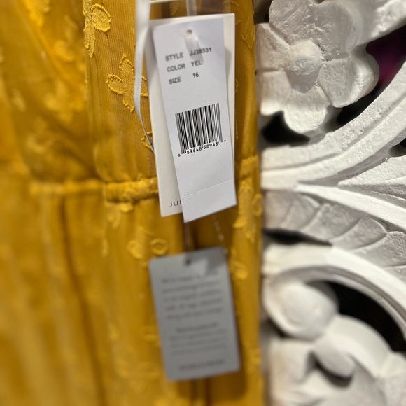 Julia Jordan Metallic Stripe Jacquard
A-Line Dress - Picture 10 of 10